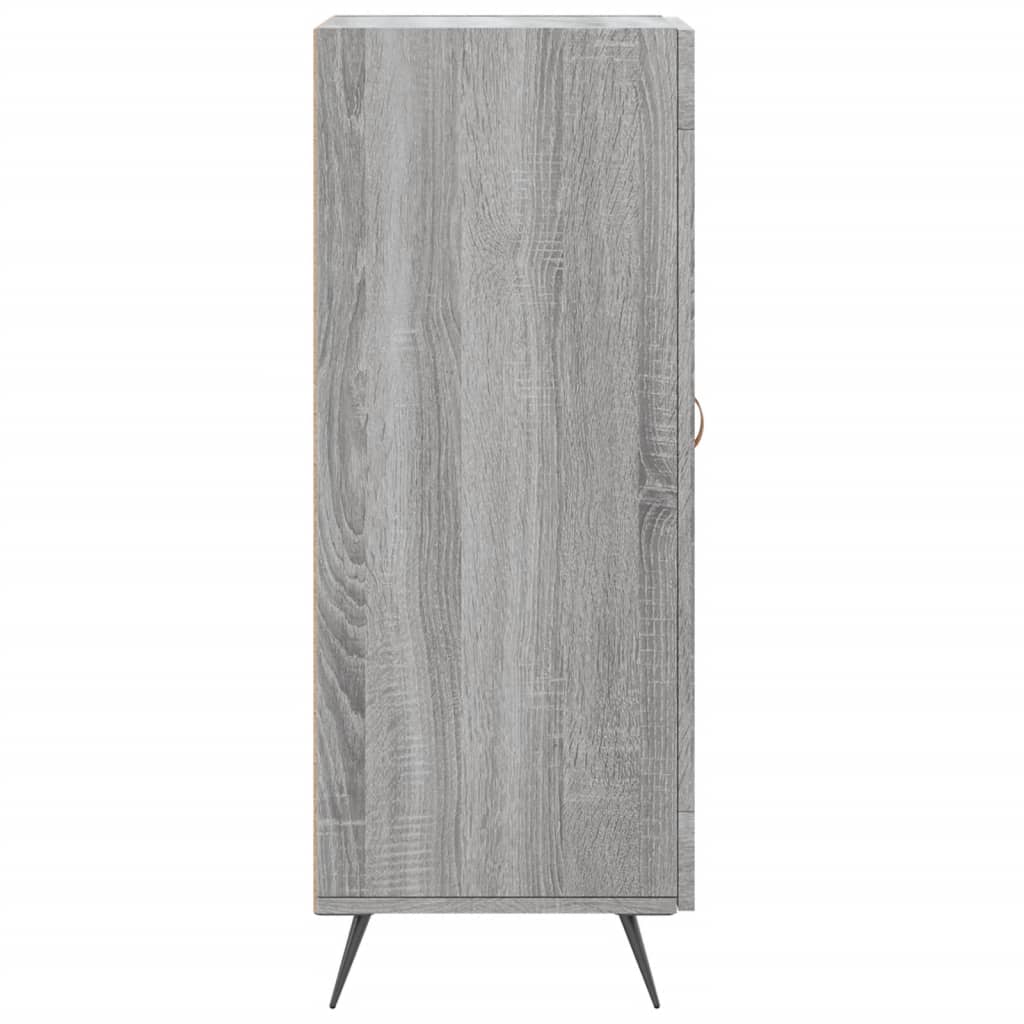vidaXL Dressoir 34,5x34x90 cm bewerkt hout wit