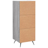 vidaXL Dressoir 34,5x34x90 cm bewerkt hout wit