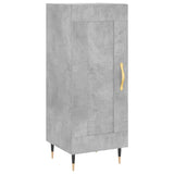 vidaXL Dressoir 34,5x34x90 cm bewerkt hout wit