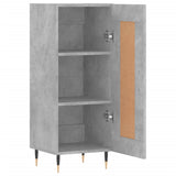 vidaXL Dressoir 34,5x34x90 cm bewerkt hout wit
