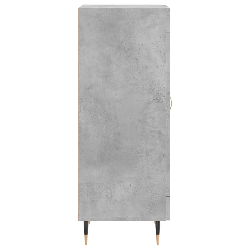 vidaXL Dressoir 34,5x34x90 cm bewerkt hout wit