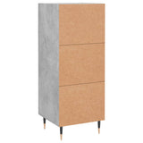 vidaXL Dressoir 34,5x34x90 cm bewerkt hout wit