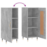 vidaXL Dressoir 34,5x34x90 cm bewerkt hout wit