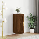 vidaXL Dressoir 34,5x34x90 cm bewerkt hout wit
