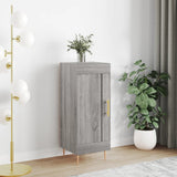 vidaXL Dressoir 34,5x34x90 cm bewerkt hout betongrijs