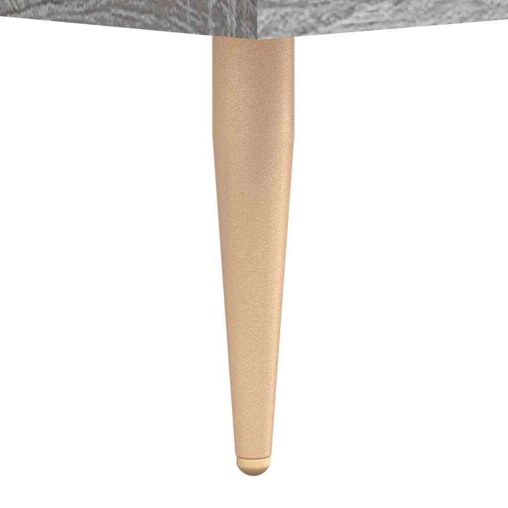 vidaXL Dressoir 34,5x34x90 cm bewerkt hout betongrijs