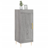 vidaXL Dressoir 34,5x34x90 cm bewerkt hout betongrijs