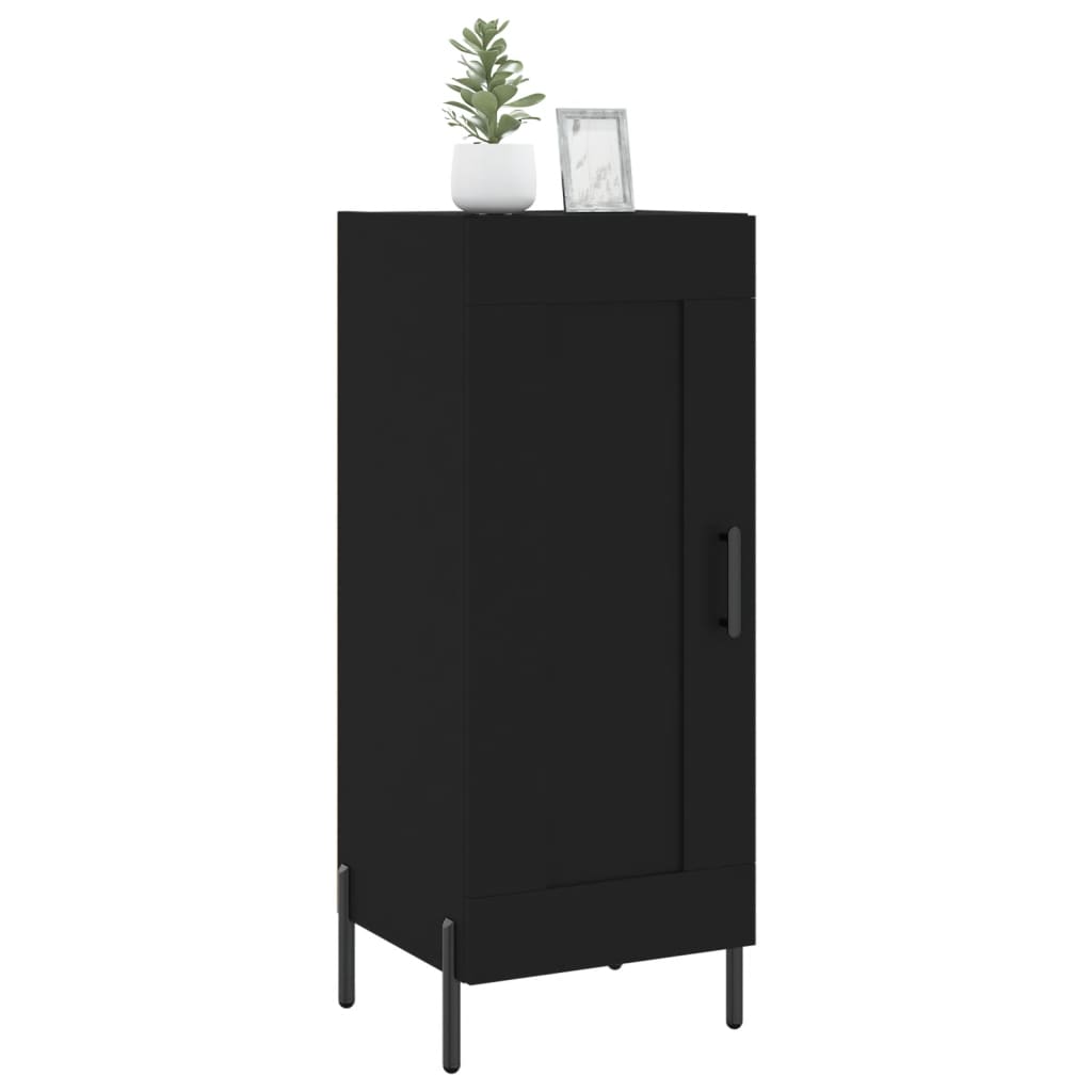 vidaXL Dressoir 34,5x34x90 cm bewerkt hout wit