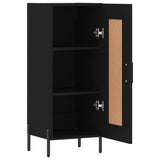 vidaXL Dressoir 34,5x34x90 cm bewerkt hout wit