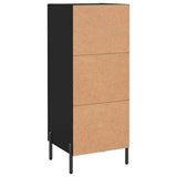 vidaXL Dressoir 34,5x34x90 cm bewerkt hout wit