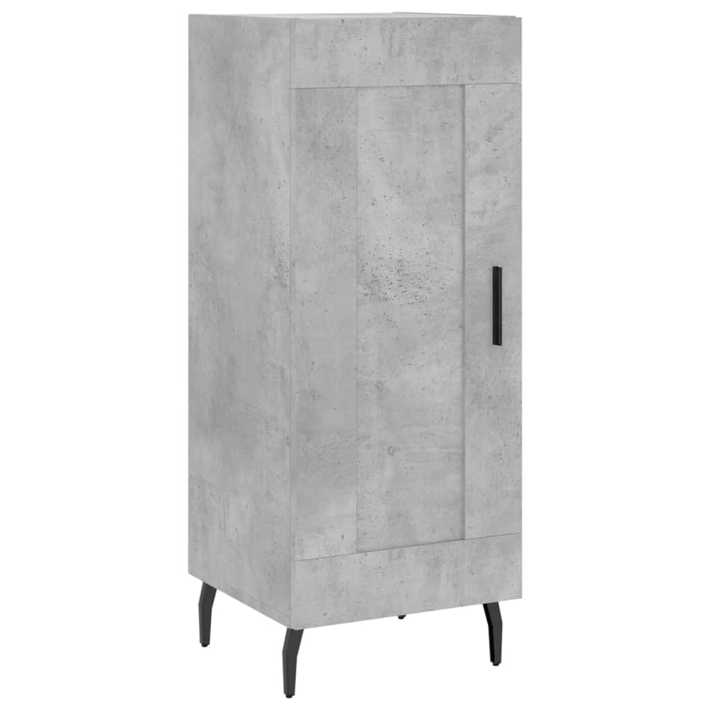 vidaXL Dressoir 34,5x34x90 cm bewerkt hout wit