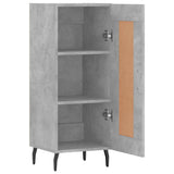 vidaXL Dressoir 34,5x34x90 cm bewerkt hout wit