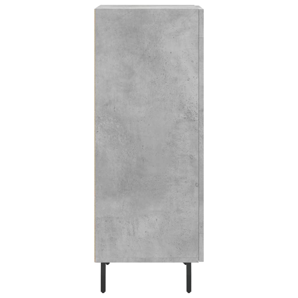 vidaXL Dressoir 34,5x34x90 cm bewerkt hout wit