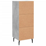 vidaXL Dressoir 34,5x34x90 cm bewerkt hout wit