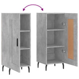 vidaXL Dressoir 34,5x34x90 cm bewerkt hout wit
