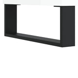 vidaXL Dressoir 34,5x34x90 cm bewerkt hout wit
