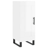 vidaXL Dressoir 34,5x34x90 cm bewerkt hout wit