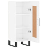 vidaXL Dressoir 34,5x34x90 cm bewerkt hout wit