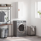 vidaXL Wall Cabinet 34.5x34x90 cm Engineered Wood White