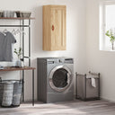 vidaXL Wall Cabinet 34.5x34x90 cm Engineered Wood White