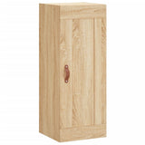 vidaXL Wall Cabinet 34.5x34x90 cm Engineered Wood White
