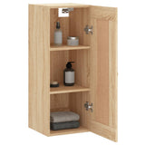 vidaXL Wall Cabinet 34.5x34x90 cm Engineered Wood White