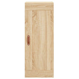 vidaXL Wall Cabinet 34.5x34x90 cm Engineered Wood White