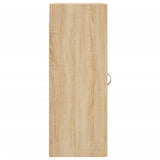 vidaXL Wall Cabinet 34.5x34x90 cm Engineered Wood White