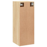 vidaXL Wall Cabinet 34.5x34x90 cm Engineered Wood White