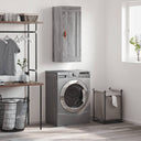 vidaXL Wall Cabinet 34.5x34x90 cm Engineered Wood White