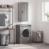 vidaXL Wall Cabinet 34.5x34x90 cm Engineered Wood White