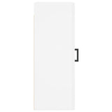 vidaXL Wall cabinet 34.5x34x90 cm engineered wood white