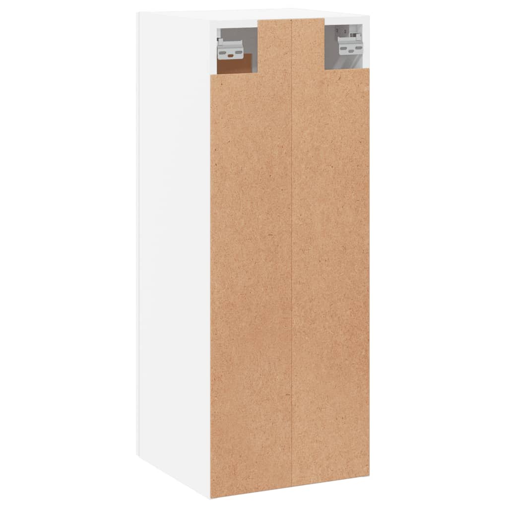 vidaXL Wall cabinet 34.5x34x90 cm engineered wood white