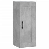 vidaXL Wall cabinet 34.5x34x90 cm engineered wood concrete grey
