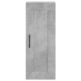 vidaXL Wall cabinet 34.5x34x90 cm engineered wood concrete grey