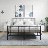 vidaXL Bedkast met lade Zwart Eiken 40 x 35 x 50 cm Bewerkt hout