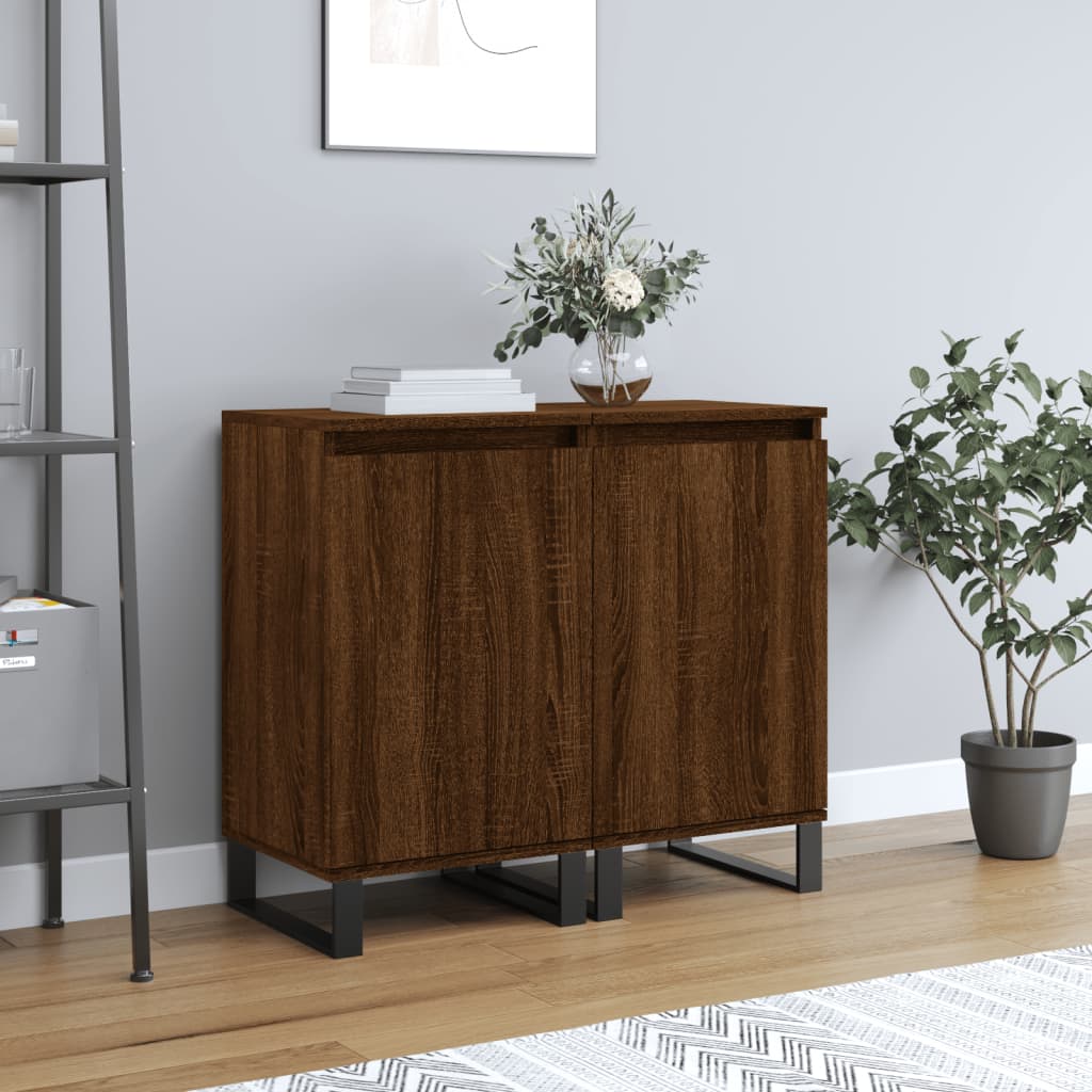 vidaXL Dressoir 40x35x70 cm bewerkt hout wit