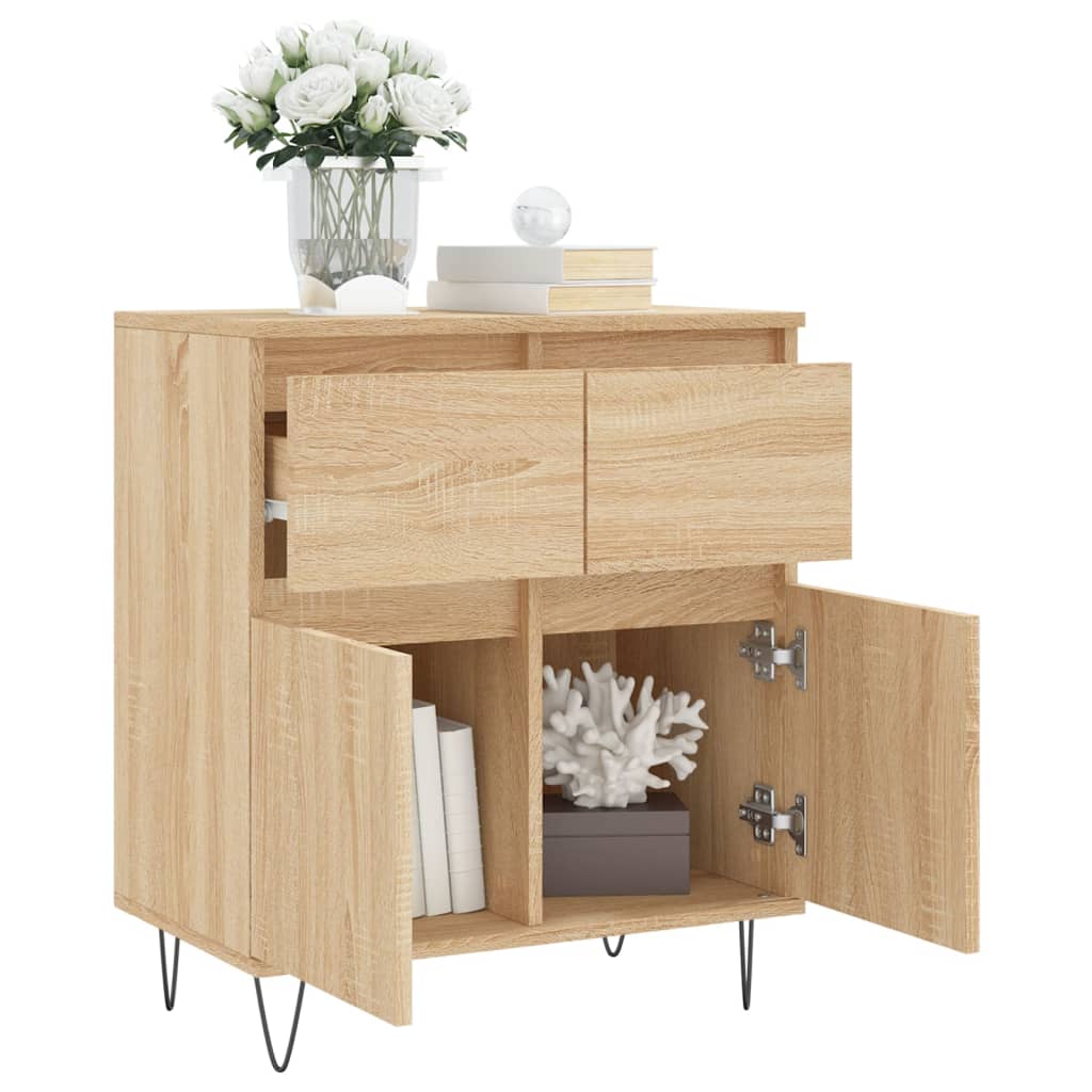 vidaXL Sideboard 60x35x70 cm engineered wood white
