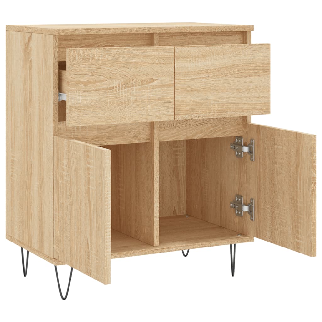 vidaXL Sideboard 60x35x70 cm engineered wood white