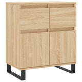 vidaXL Dressoir 60x35x70 cm bewerkt hout wit
