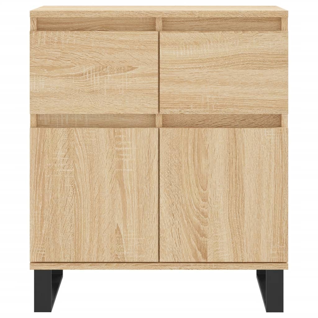 vidaXL Dressoir 60x35x70 cm bewerkt hout wit