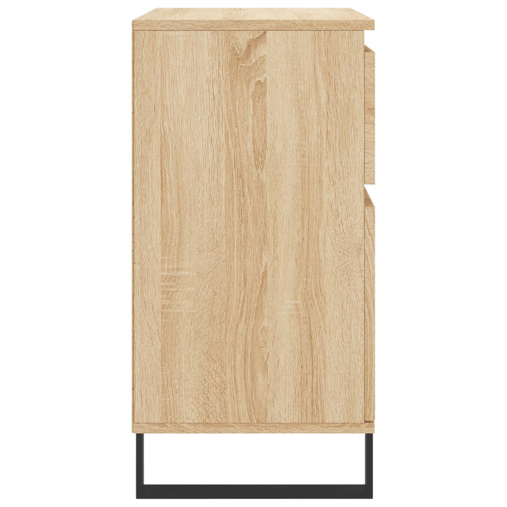 vidaXL Dressoir 60x35x70 cm bewerkt hout wit