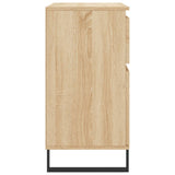 vidaXL Dressoir 60x35x70 cm bewerkt hout wit