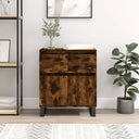 vidaXL Dressoir 60x35x70 cm bewerkt hout wit