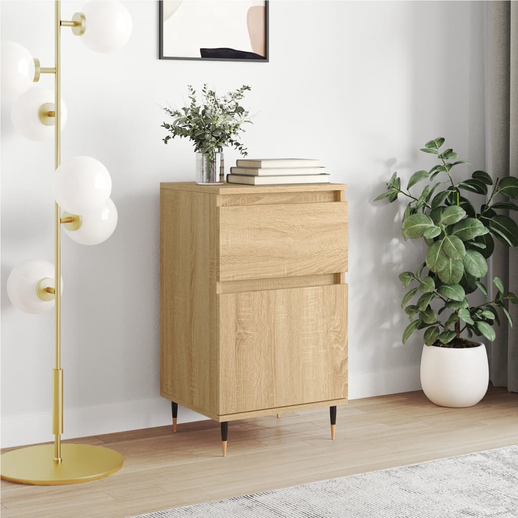vidaXL Dressoir 40x35x70 cm bewerkt hout wit