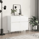 vidaXL Dressoir 40x35x70 cm bewerkt hout wit