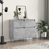 vidaXL Dressoir 40x35x70 cm bewerkt hout wit