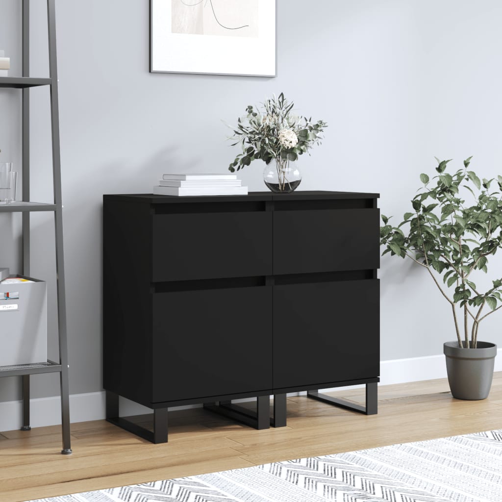 vidaXL Dressoir 40x35x70 cm bewerkt hout wit