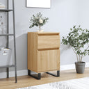 vidaXL Dressoir 40x35x70 cm bewerkt hout wit
