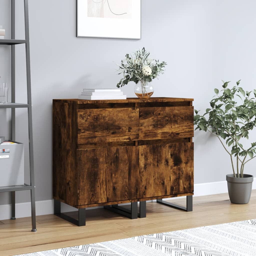 vidaXL Dressoir 40x35x70 cm bewerkt hout wit